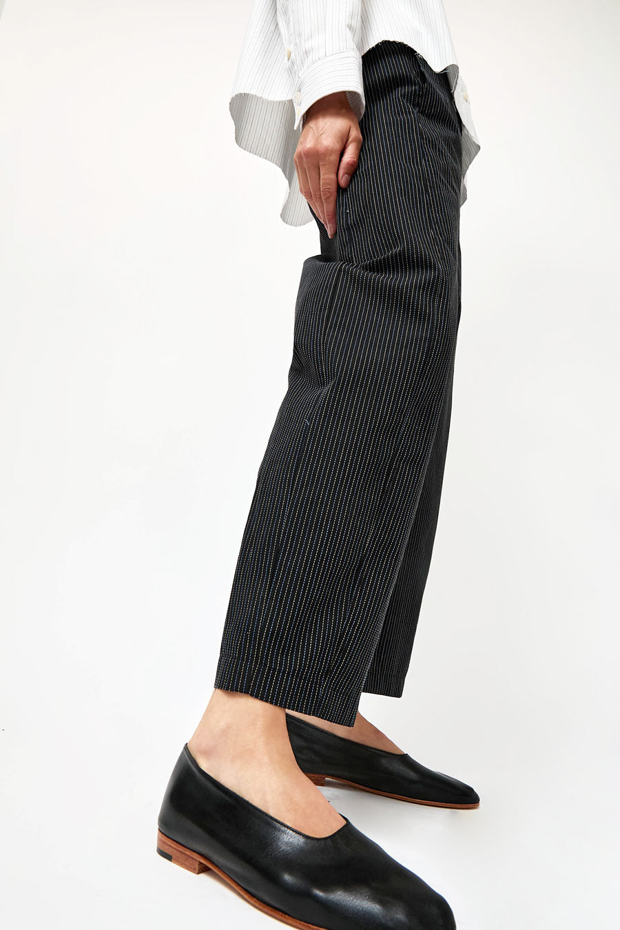 Martiniano Glove Shoe in Black