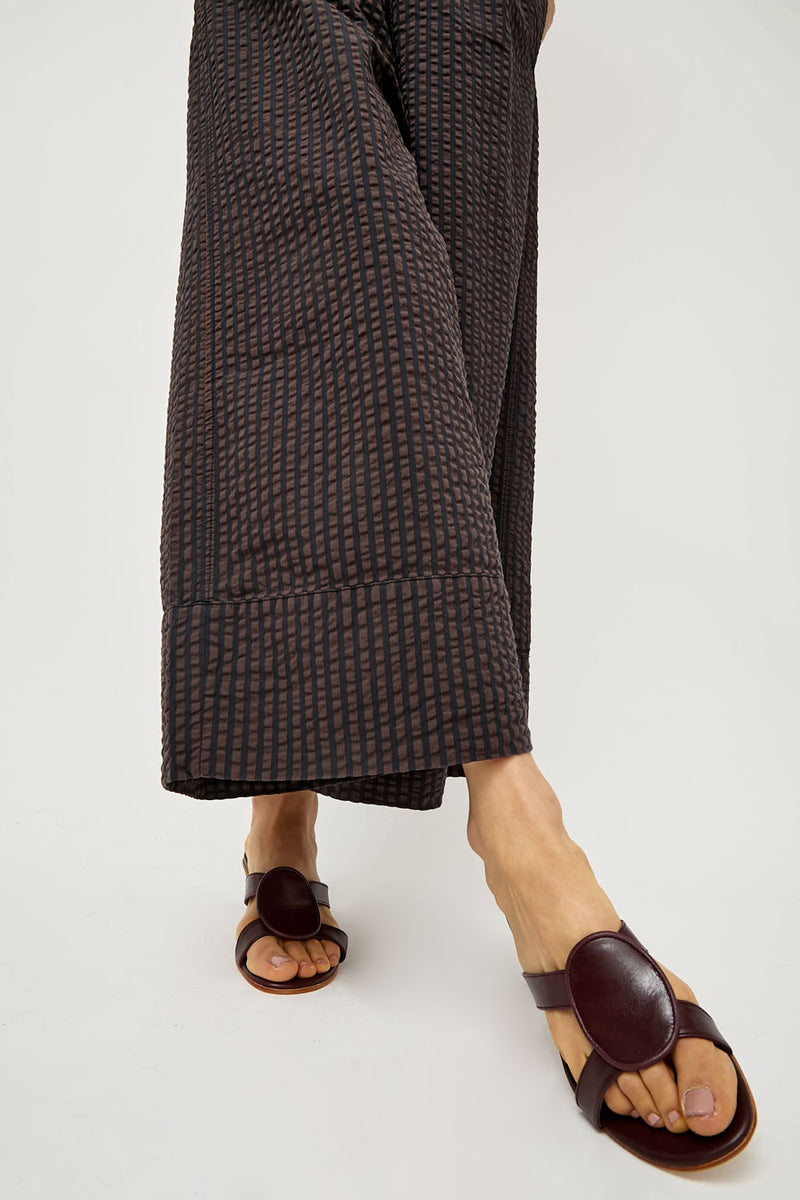 Martiniano Medalia Sandal in Oxblood