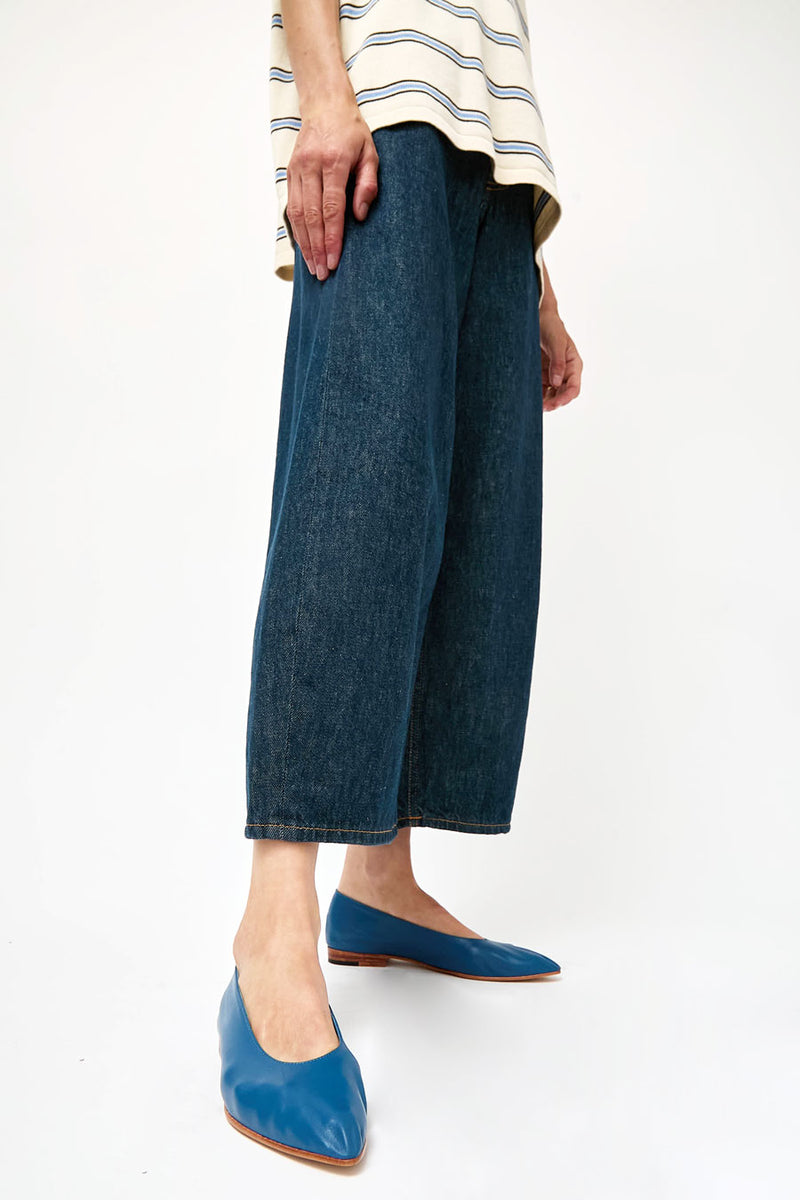 Martiniano Party Flat in Denim