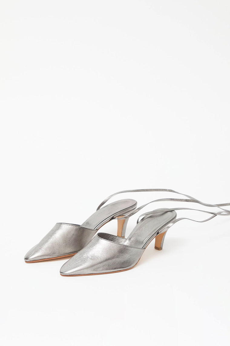Martiniano Party Sandal in Pewter