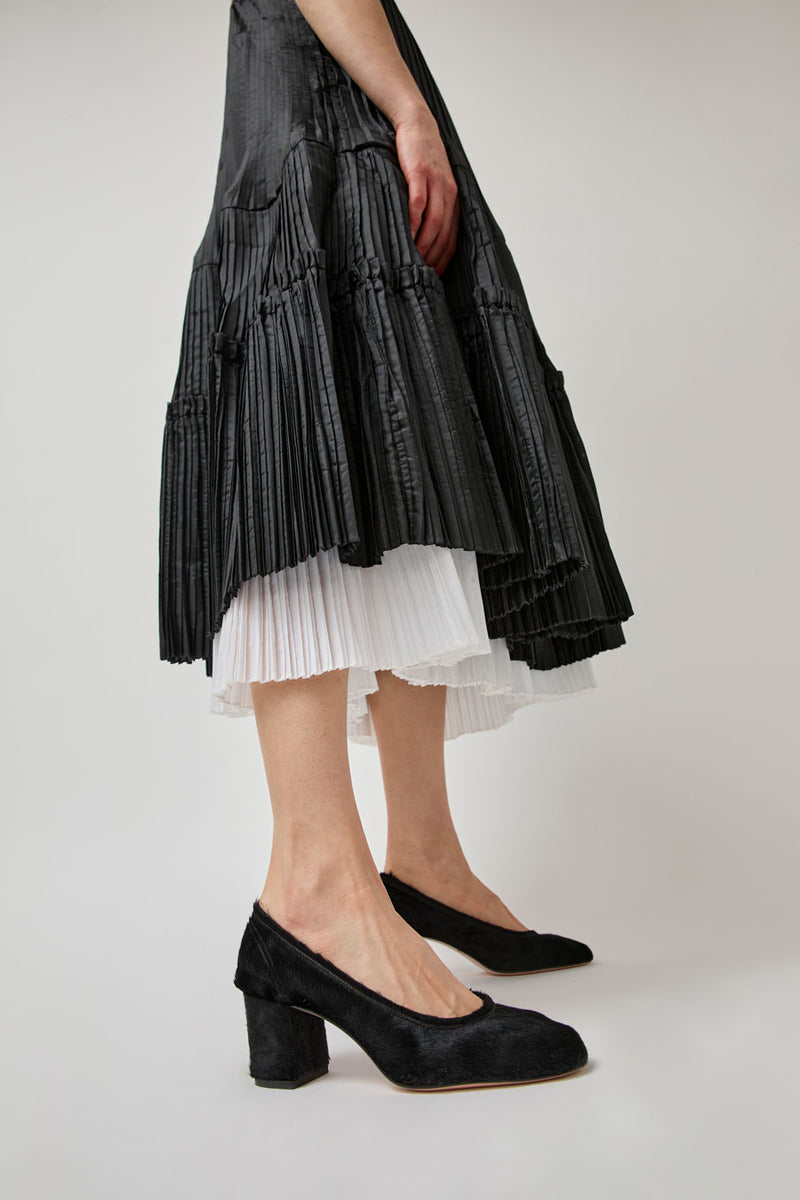 Maryam Nassir Zadeh Anaise Pump in Nero Ponyhair
