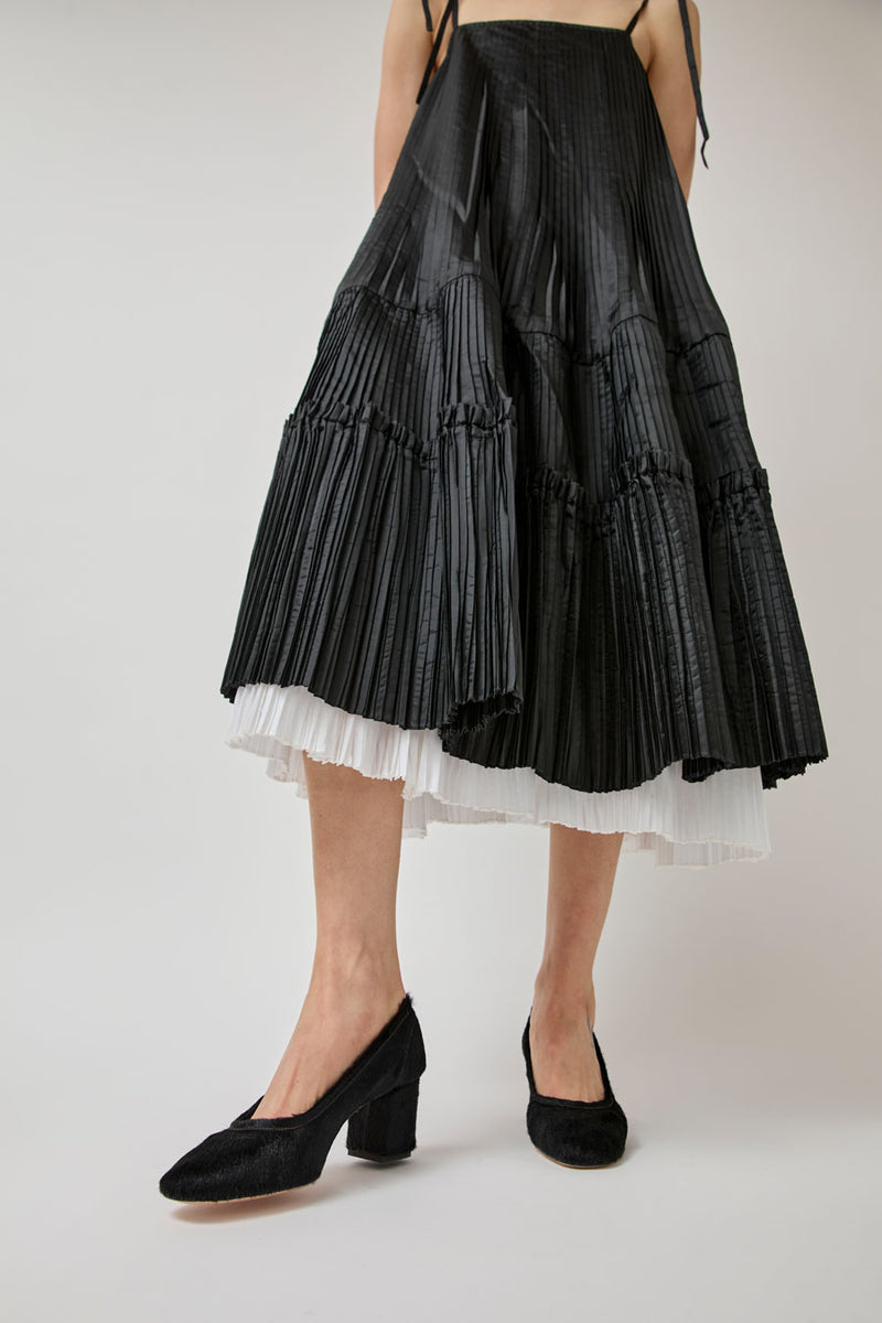 Maryam Nassir Zadeh Anaise Pump in Nero Ponyhair