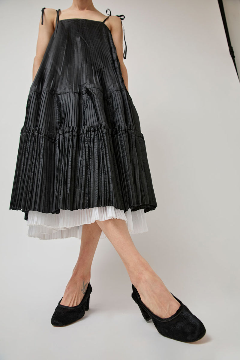 Maryam Nassir Zadeh Anaise Pump in Nero Ponyhair