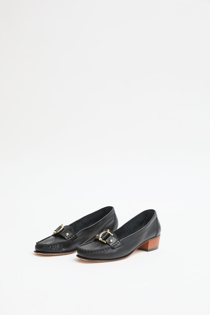 Maryam Nassir Zadeh Janet Loafer in Black Calf