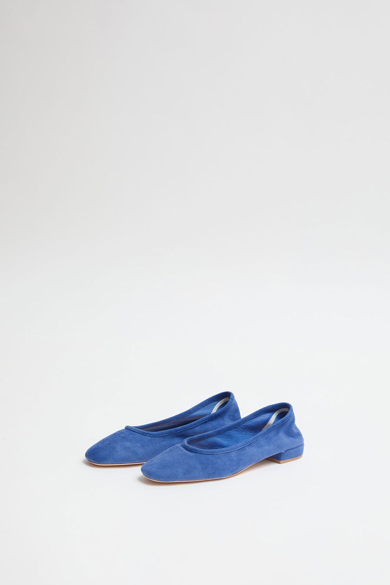 Maryam Nassir Zadeh Serafina Flat in Baltic Suede