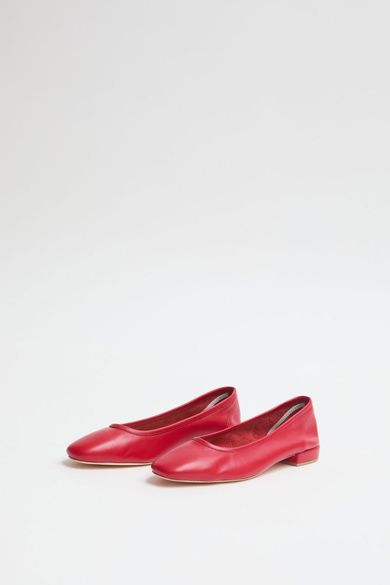 Maryam Nassir Zadeh Serafina Flat in Rosso