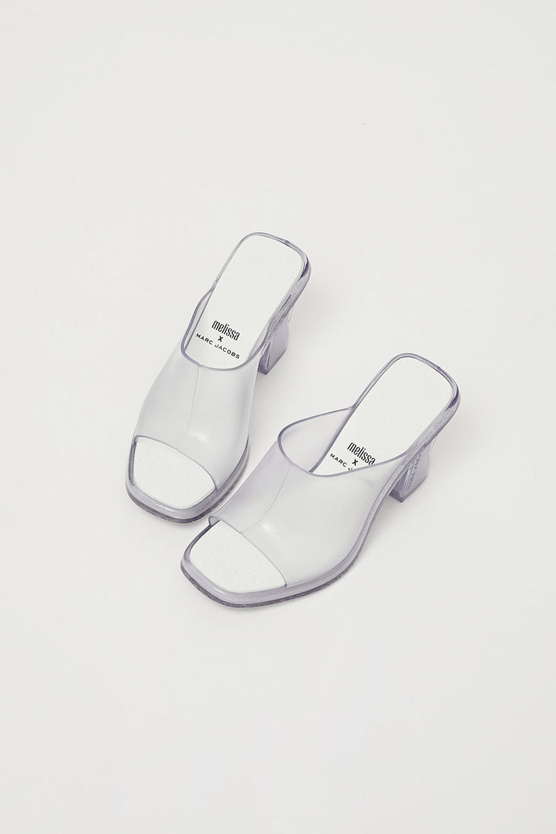 Melissa Marc Jacobs x Melissa Mule in Clear