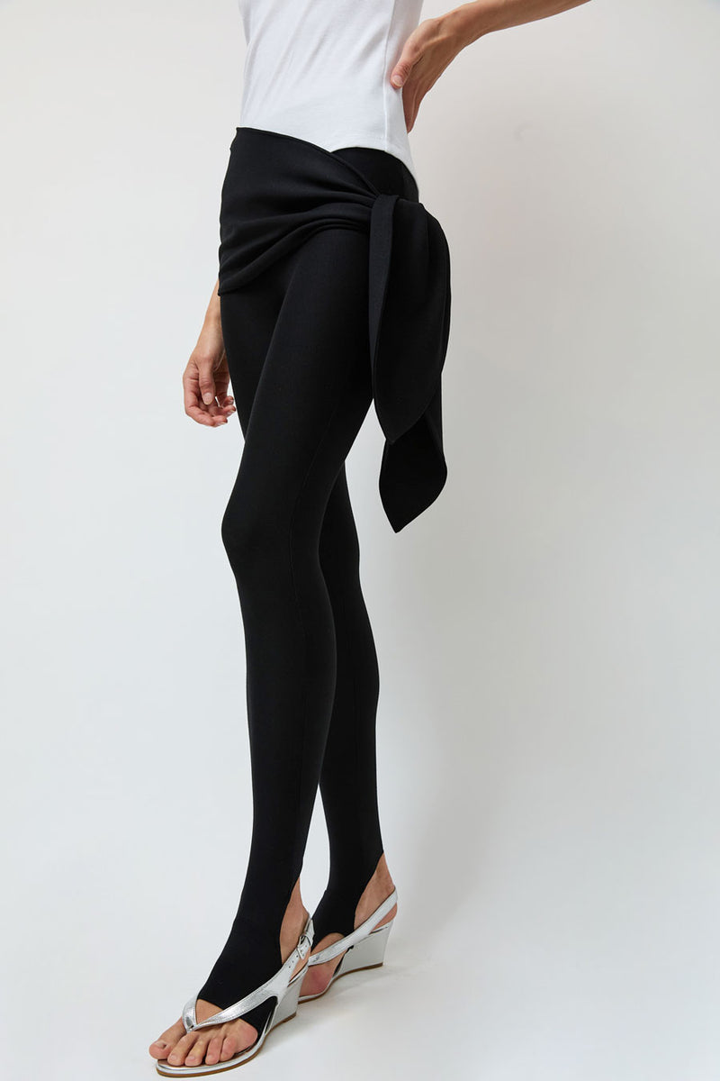 Michelle Del Rio Bianca Leggings in Black