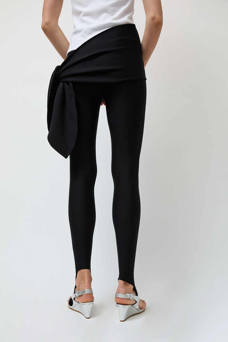 Michelle Del Rio Bianca Leggings in Black
