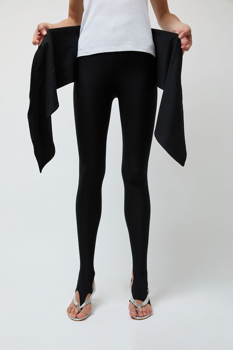Michelle Del Rio Bianca Leggings in Black