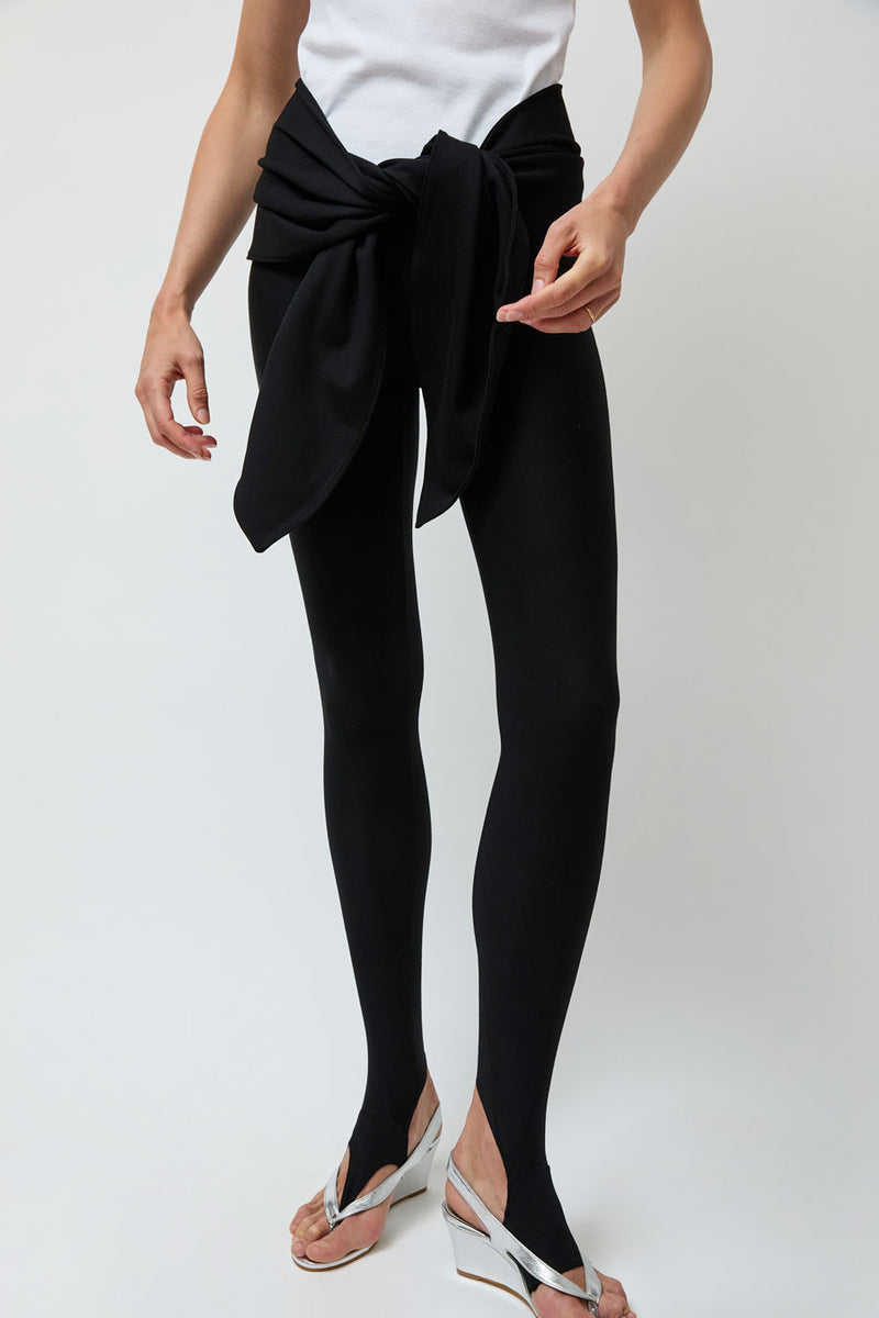 Michelle Del Rio Bianca Leggings in Black