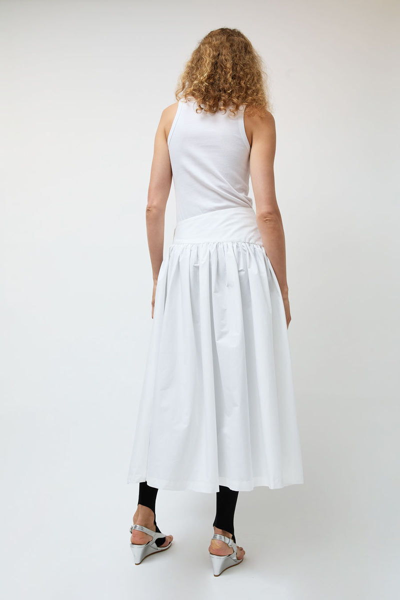 Michelle Del Rio Kiki Skirt in White
