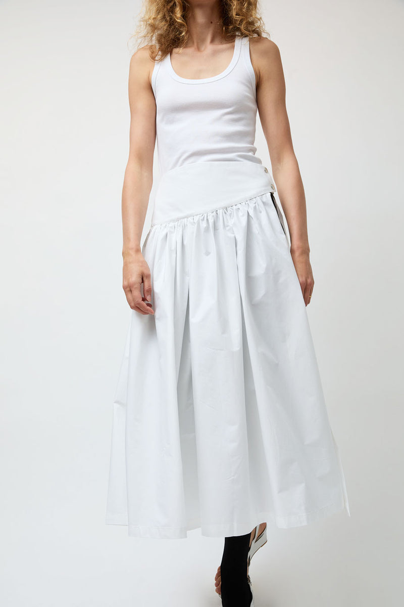 Michelle Del Rio Kiki Skirt in White