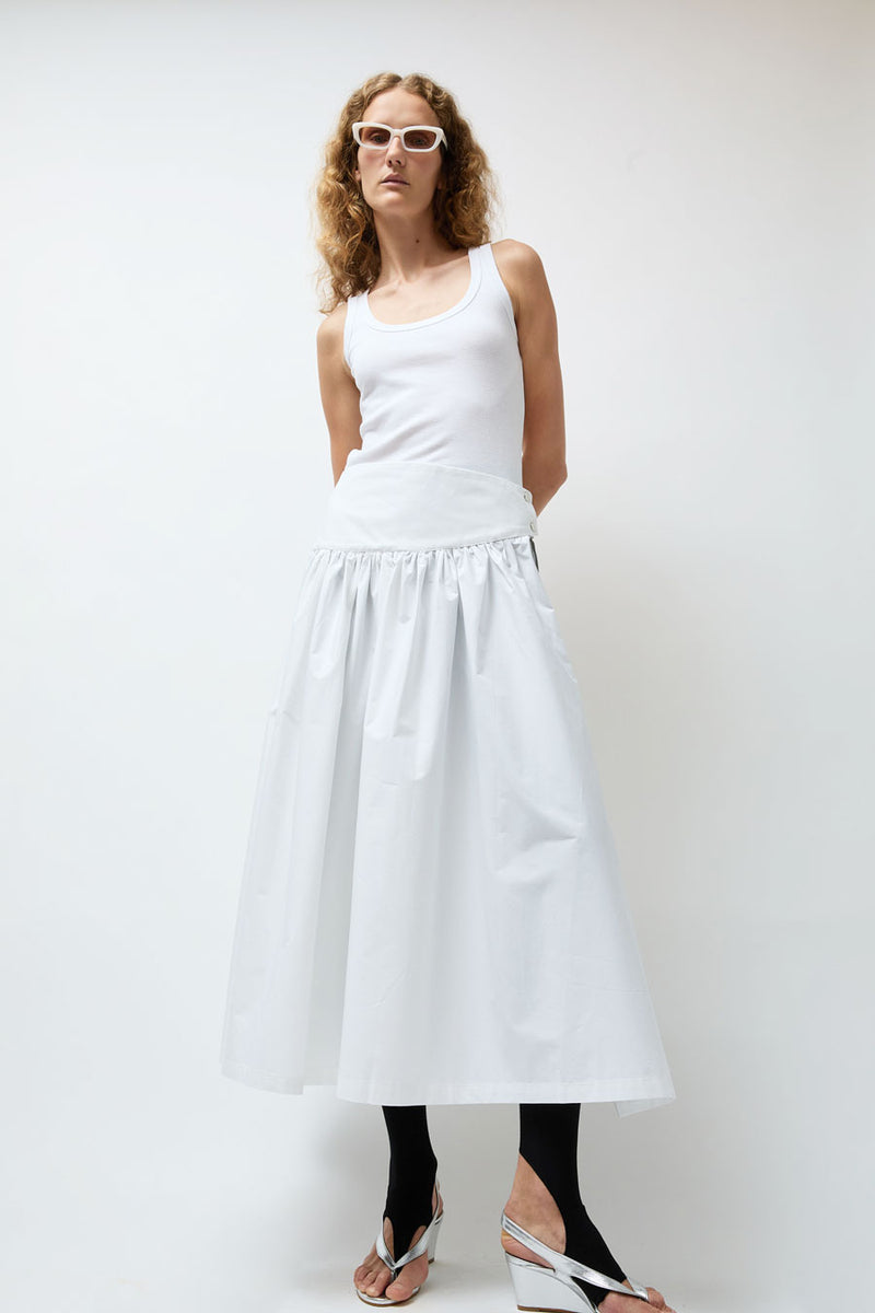 Michelle Del Rio Kiki Skirt in White