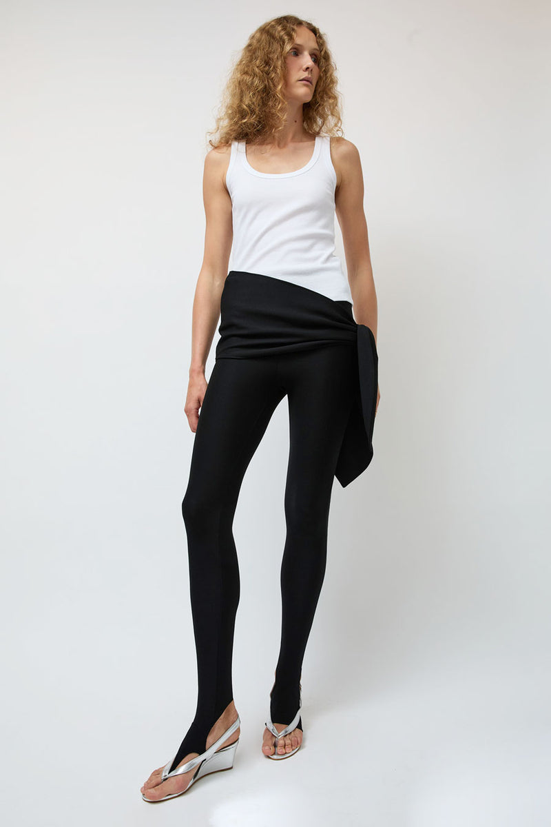 Michelle Del Rio Bianca Leggings in Black