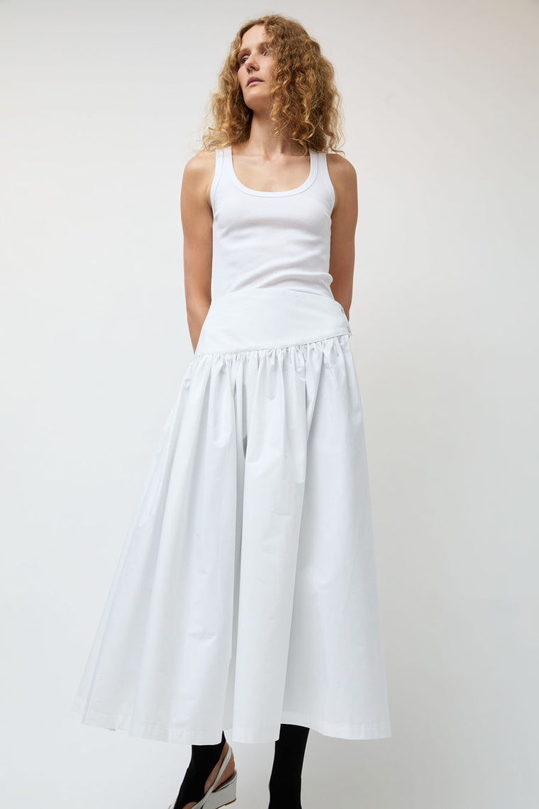 Michelle Del Rio Kiki Skirt in White
