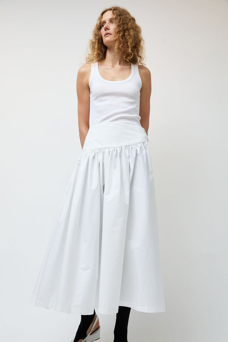 Michelle Del Rio Kiki Skirt in White