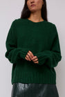 Mijeong Park Alpaca Blend Wholegarment Knit in Green