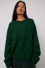 Mijeong Park Alpaca Blend Wholegarment Knit in Green