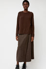 Mijeong Park Cashmere Blend Crewneck Knit in Brown