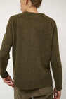 Mijeong Park Cashmere Blend Crewneck Knit in Olive