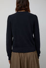 Mijeong Park Cotton Blend Cardigan in Navy