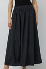 Mijeong Park Gathered Maxi Skirt in Black