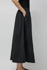 Mijeong Park Gathered Maxi Skirt in Black