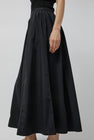 Mijeong Park Gathered Maxi Skirt in Black