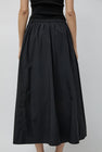 Mijeong Park Gathered Maxi Skirt in Black