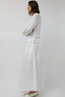 Mijeong Park Gathered Maxi Skirt in White