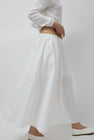 Mijeong Park Gathered Maxi Skirt in White