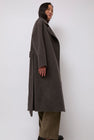 Mijeong Park Handmade Belted Wool Coat in Brown