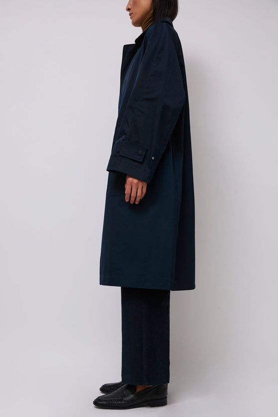 Mijeong Park Oversized Trench in Navy