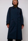 Mijeong Park Oversized Trench in Navy