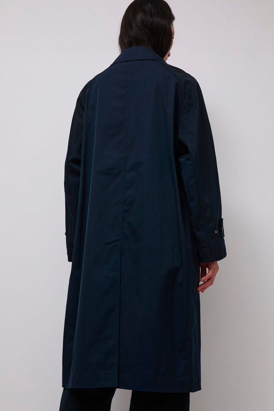 Mijeong Park Oversized Trench in Navy