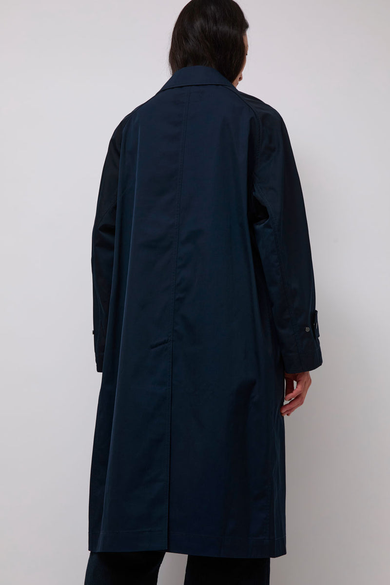 Mijeong Park Oversized Trench in Navy