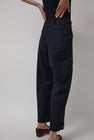 Mijeong Park Cropped Workwear Pants in Dark Navy