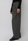 Mijeong Park Wool Blend Wide Leg Pants in Gray