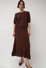 Modern Weaving Boyfriend Tee in Cinnamon
