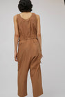 Modern Weaving Tank Tie Side Jumpsuit in Sierra