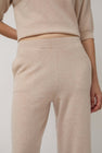 Modern Weaving Cashmere Pant in Melange Pink