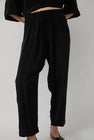 Modern Weaving Relaxed Lean Trouser in Black