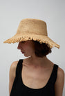 Modern Weaving Square Bucket Hat in Natural