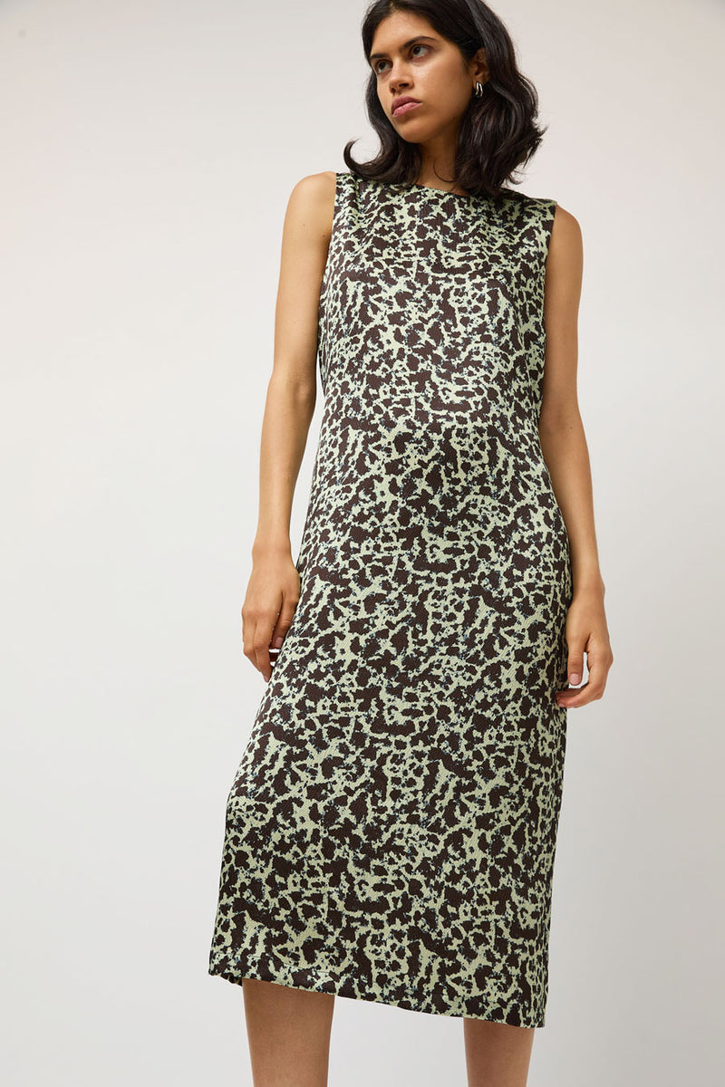 No.6 Mona Dress in Mint Blot