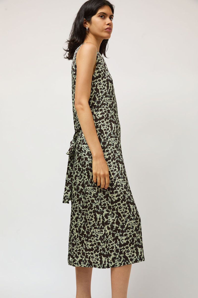 No.6 Mona Dress in Mint Blot