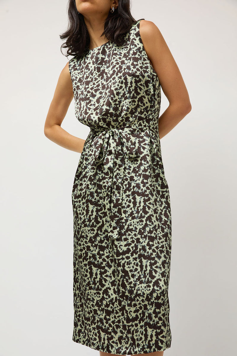 No.6 Mona Dress in Mint Blot