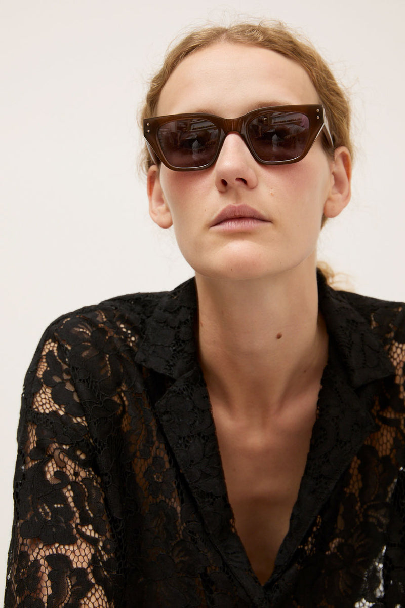 Monokel Memphis Sunglasses in Chocolate