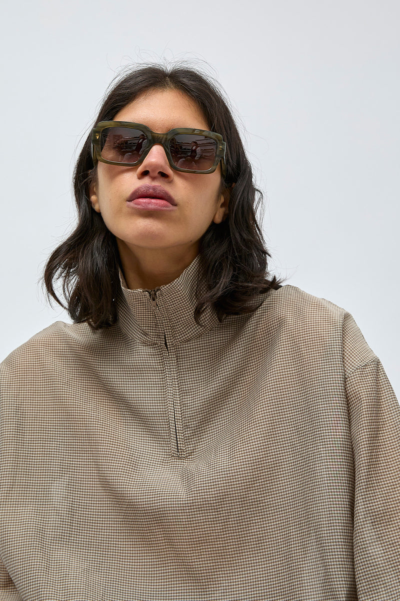 Monokel Apollo Sunglasses in Green Demi
