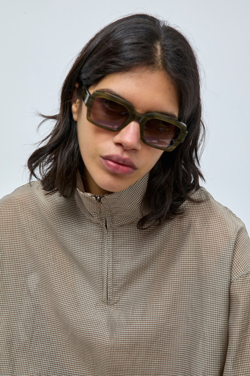 Monokel Apollo Sunglasses in Green Demi